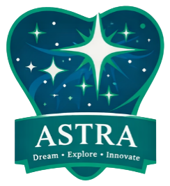Astra House Crest - Dream, Explore, Innovate
