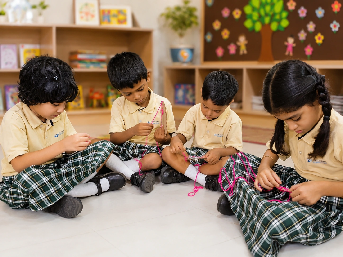 Creative learning activities for children at home